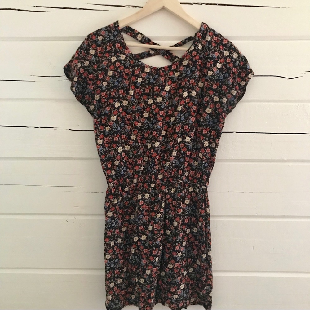 Black Floral Dress